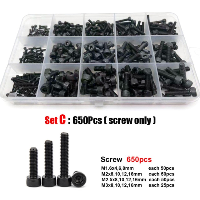 Set C 650Pcs