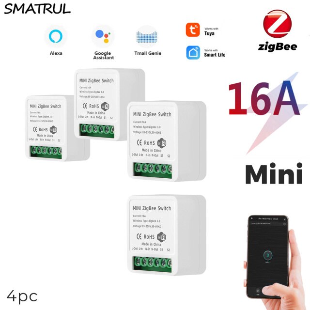 16A ZigBee 4pc