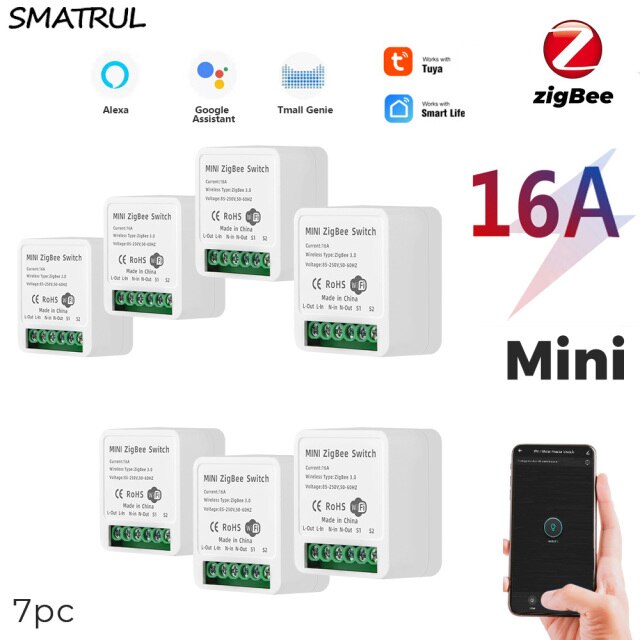 16A ZigBee 7pc