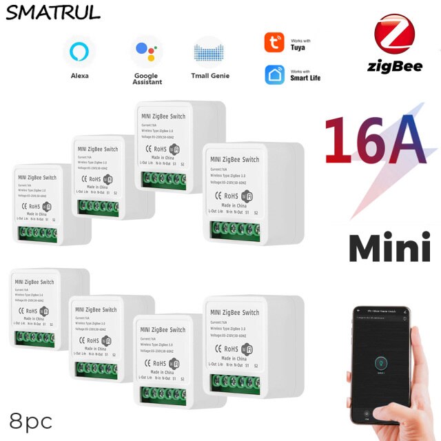 16A ZigBee 8pc