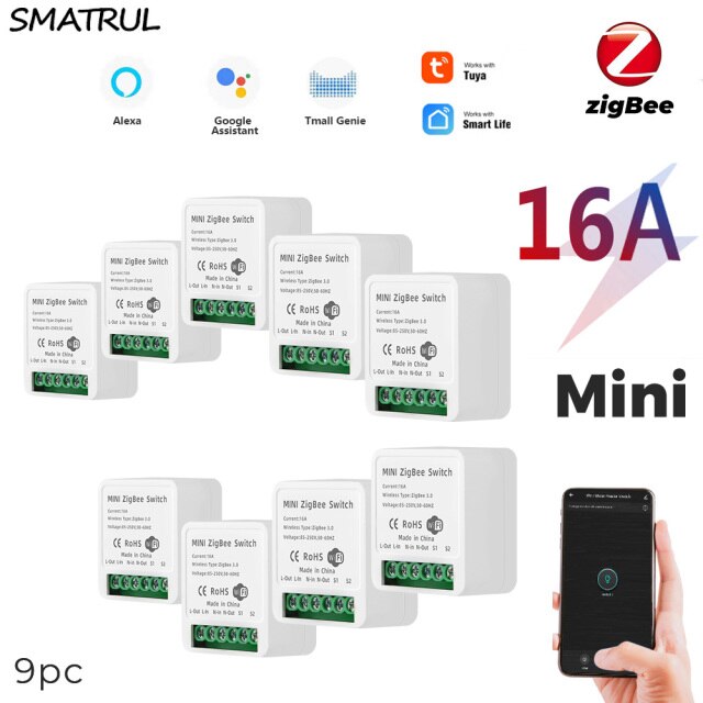 16A ZigBee 9pc