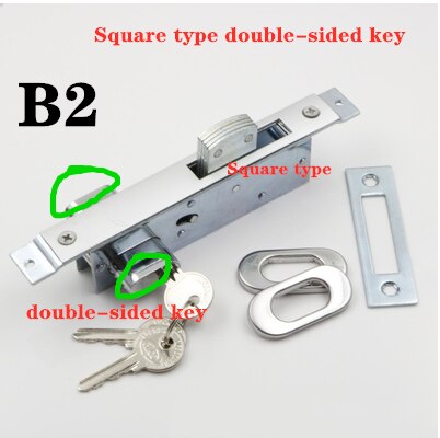 B2 Square tongue