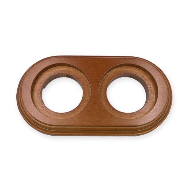 2-Gang Wooden Base