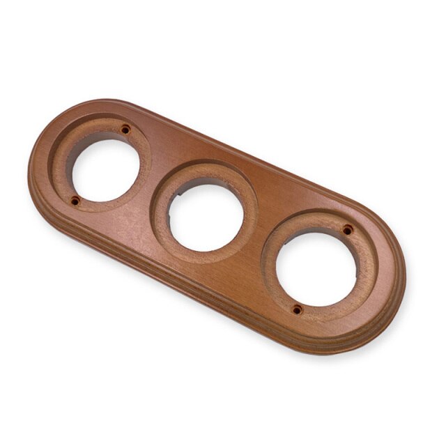 3-Hole Brown Color
