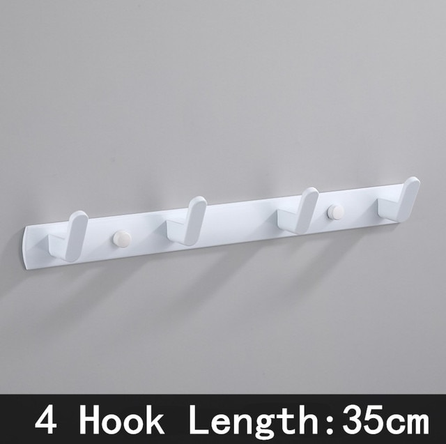 4 hook white