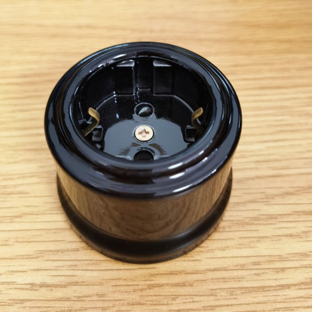 Black EU Socket