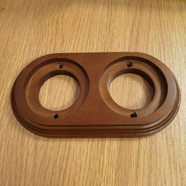 2-hole Wooden Base