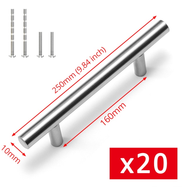 20pcs Silver 160mm