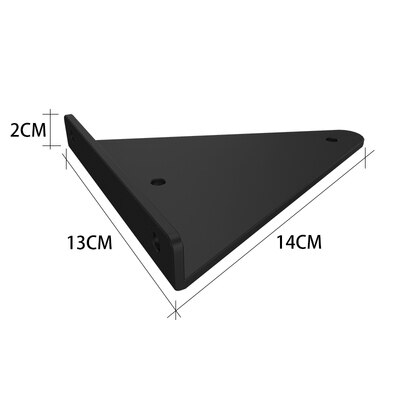 13X14CM Black