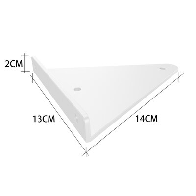 13X14CM White