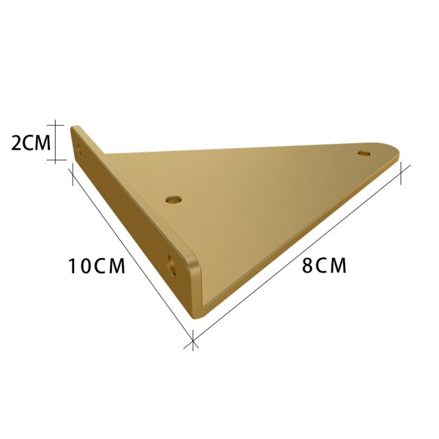 10X8CM Gold