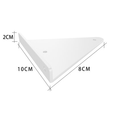 10X8CM White