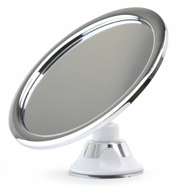 Suction cup mirror