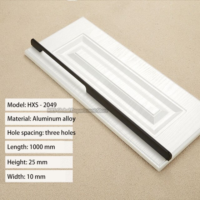 L1000mm Black