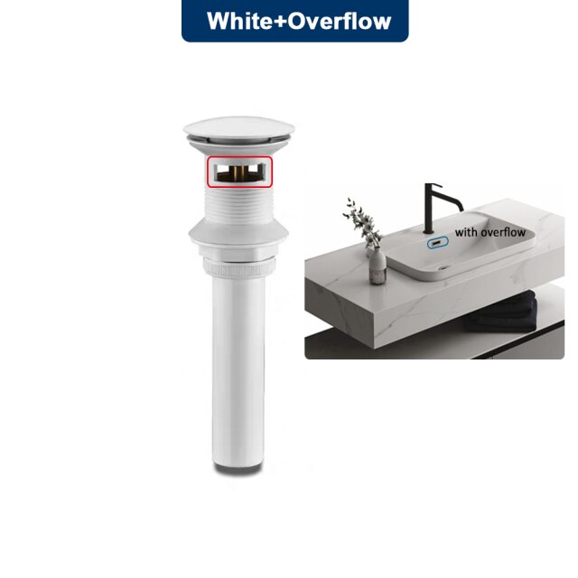 White with Overflow
