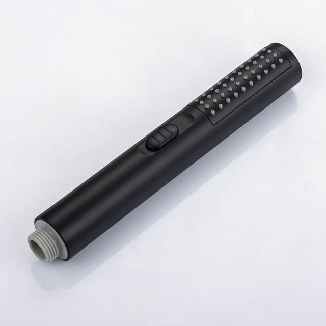Round Shower Black