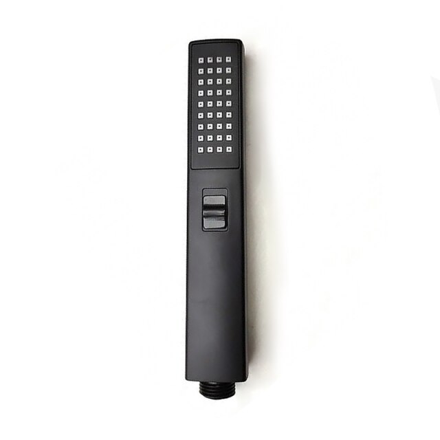 Square Shower Black