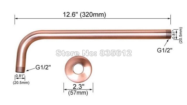 Shower arm