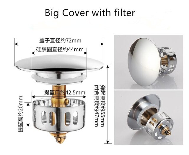 L cover with filter