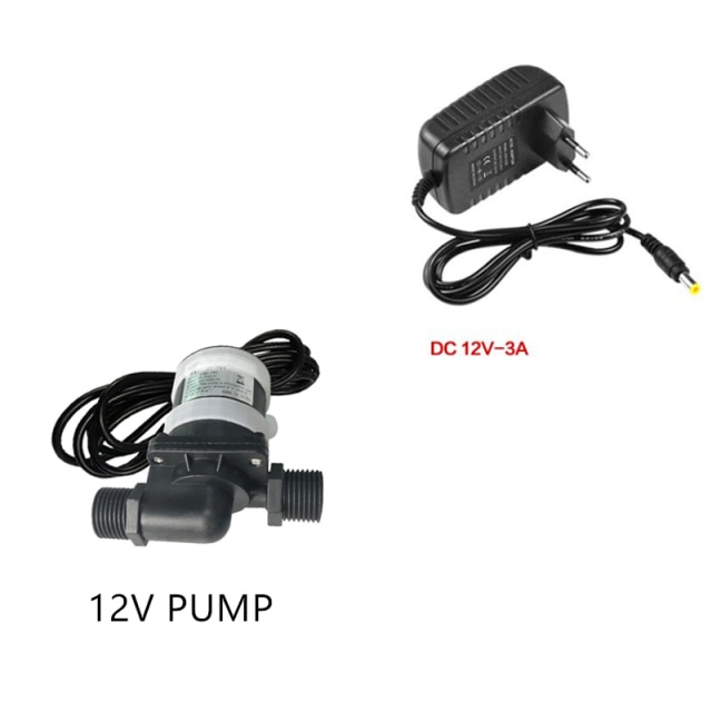 12V pump with power