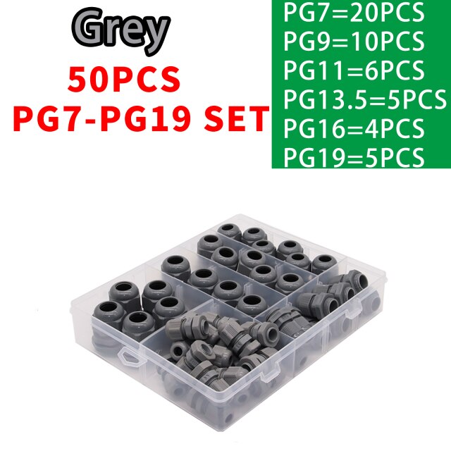 50 PCS Gray PG