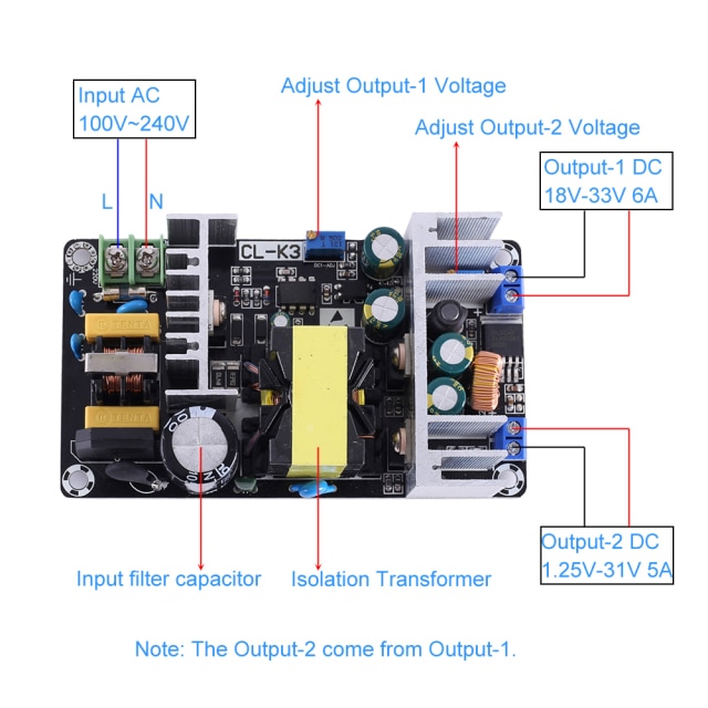 6A 180W