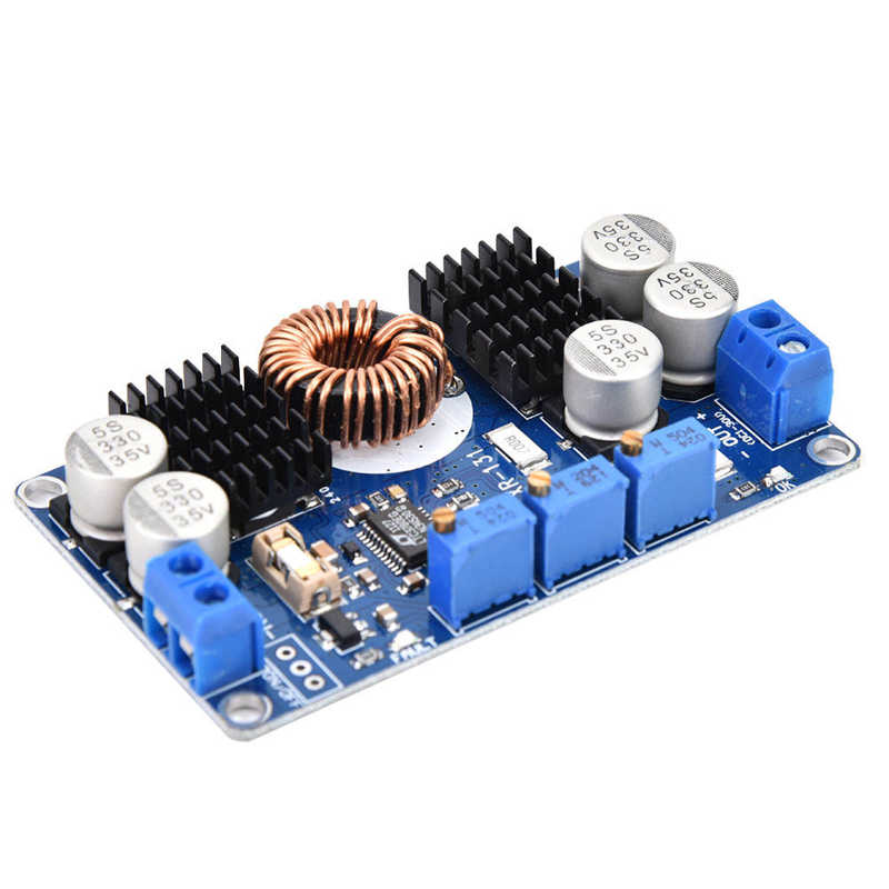 thumbnail interactive-video image 1 of LTC3780 10A DC Automatic Step Up/Down Regulator Charging Module 5V-32V To 1V-30V 1 of 6