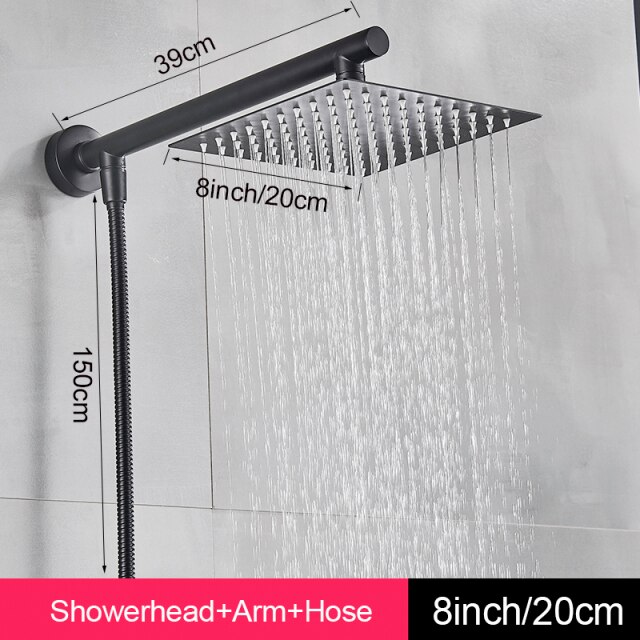 8 inch arm hose