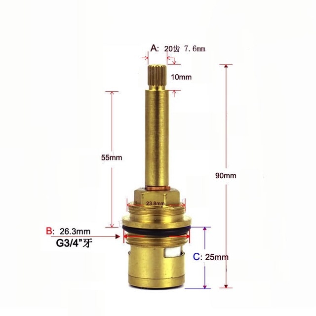 90mm height