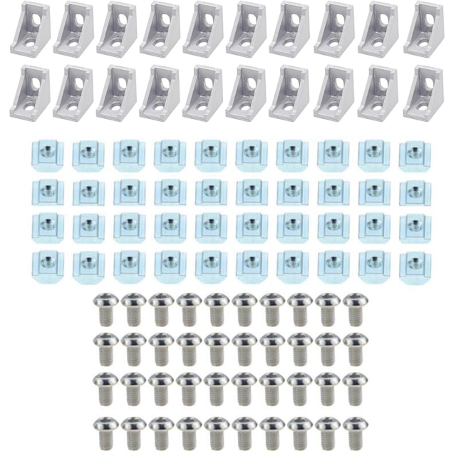 Silver- T Nuts
