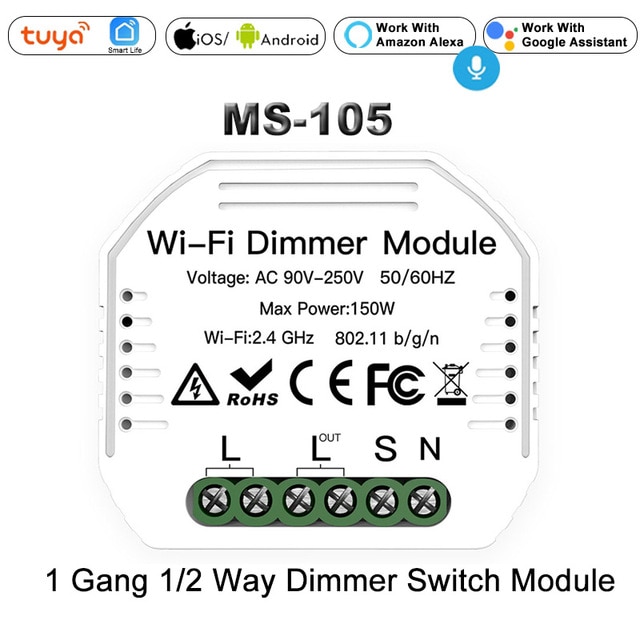 1 Gang Dimmer Switch