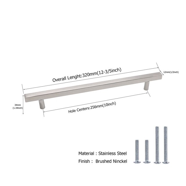 Hole centers256mm