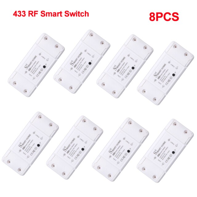 8PCS 433 Wifi Switch