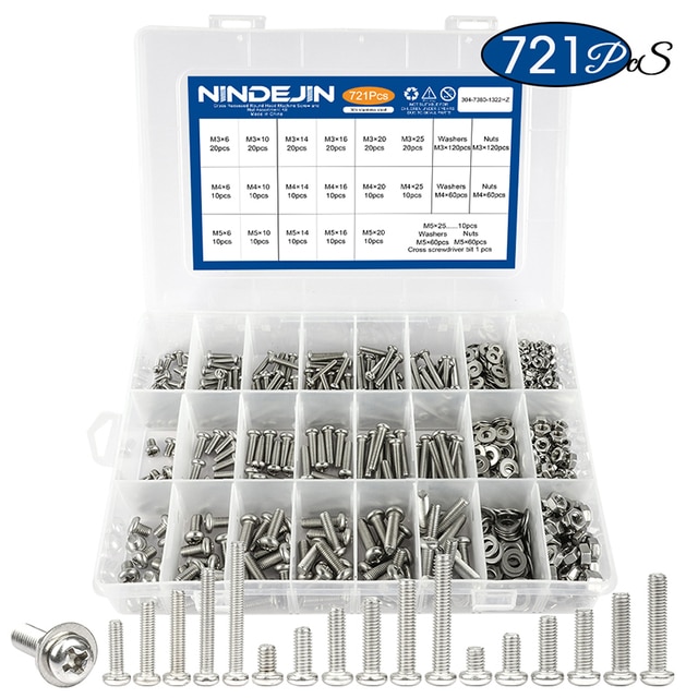 M3 M4 M5 721pcs