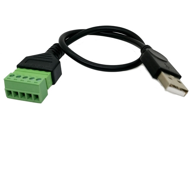 8USB male
