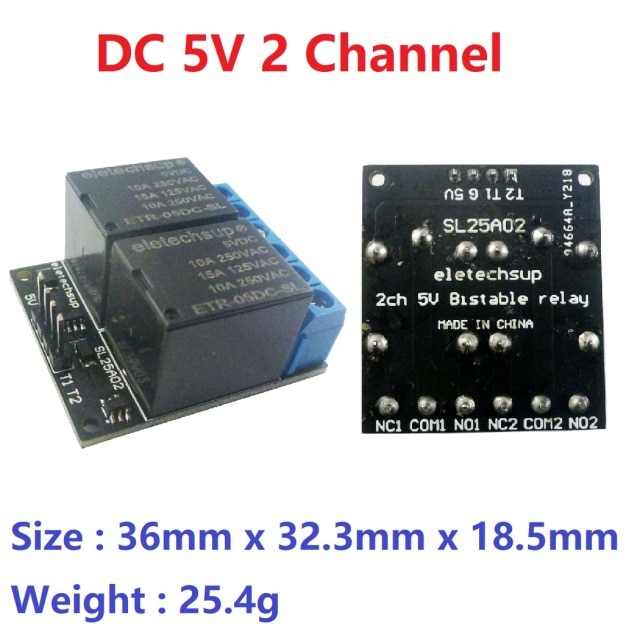 5V 2 channel