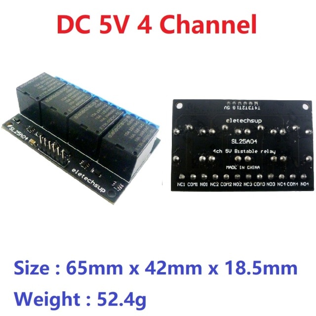 5V 4 channel