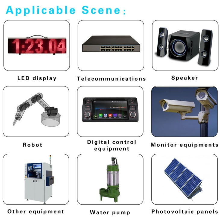 Cllena DC 8V-40V Auf 12V 6A Buck-Boost Konverter – Wasserdicht, 72W, Für Auto LED & Golfwagen