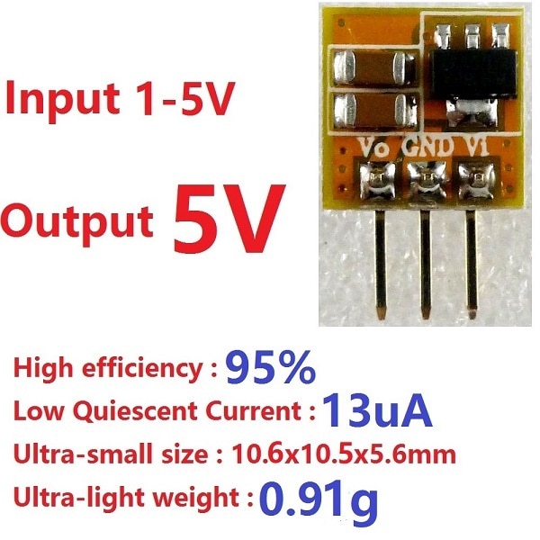 Output 5V with Pin