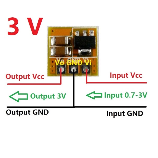 Output 3V no Pin