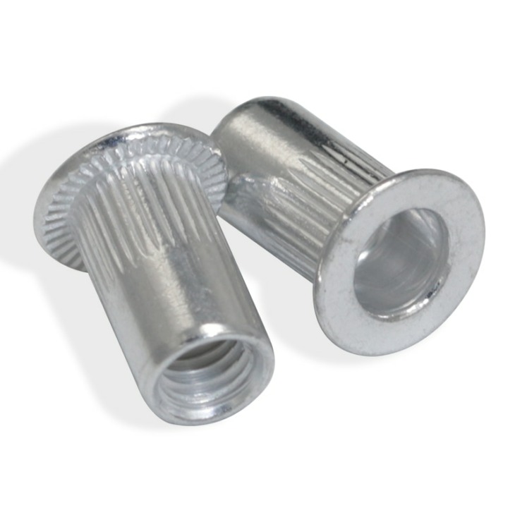 190Db M3 M4 M5 M6 M8 M10 Alumínium Ötvözet Rivnut Flat Head Menetes ...
