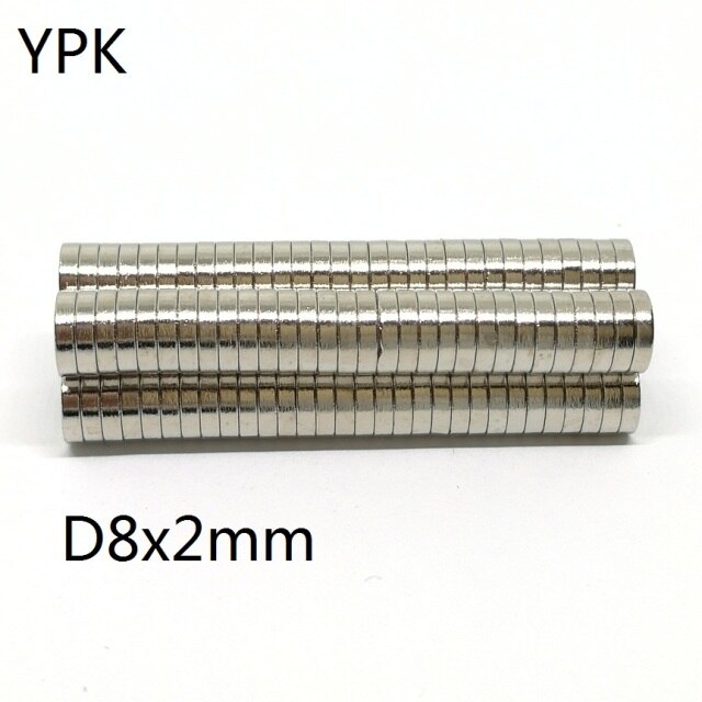 500PCS 8x2 mm