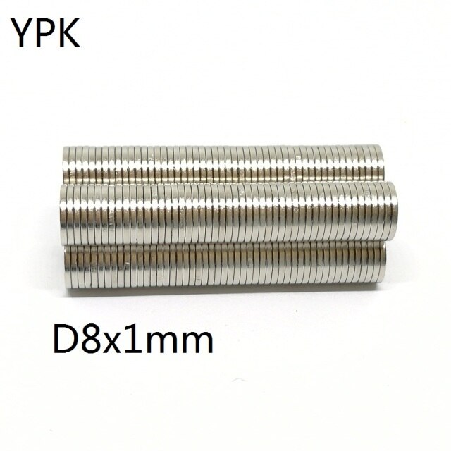 500PCS 8x1 mm
