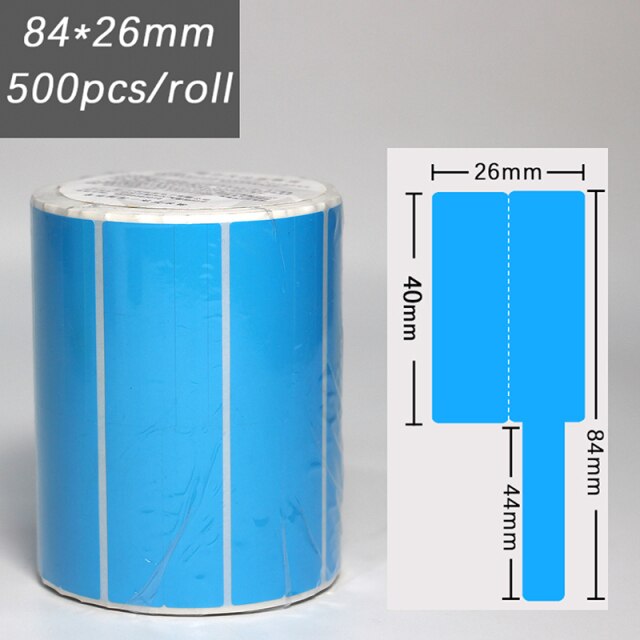 Blue 84x26mm