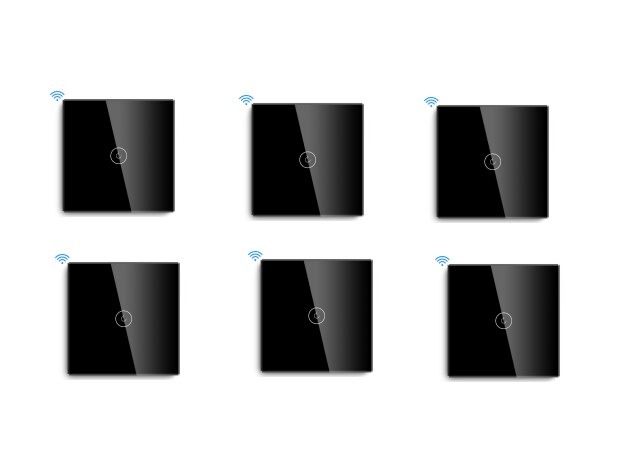 Black 6 Pieces
