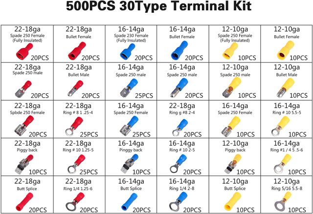 500pcs