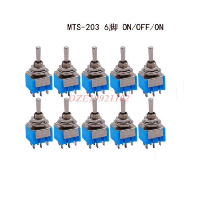 6pins on-off-on