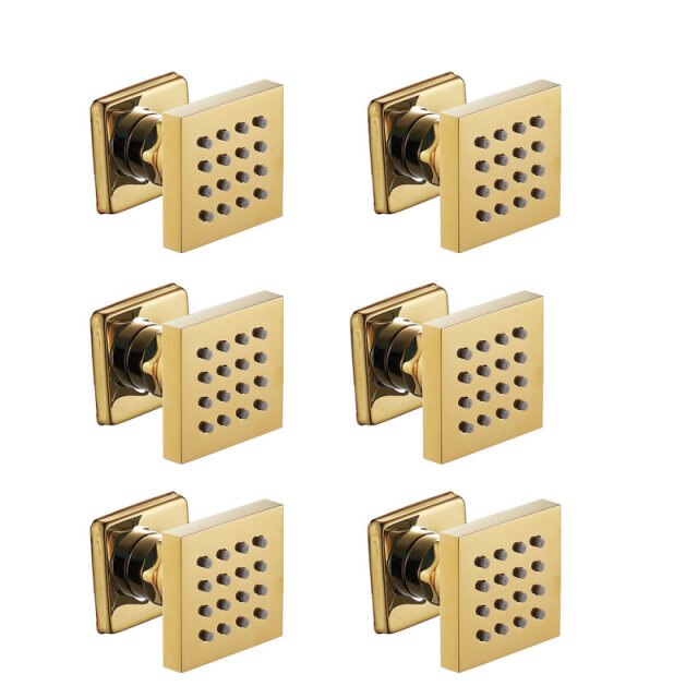 Gold 6 pcs