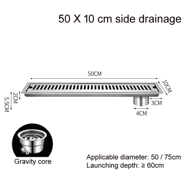 50x10cm Side