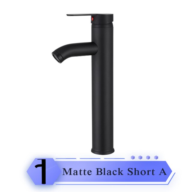Matte Black Tall A